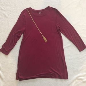 Maroon Tunic